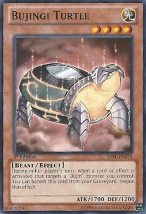 Bujingi Turtle - JOTL-EN018 - Common - 1st Edition - YuGiOh