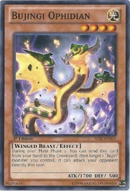 Bujingi Ophidian - JOTL-EN021 - Common - 1st Edition - YuGiOh