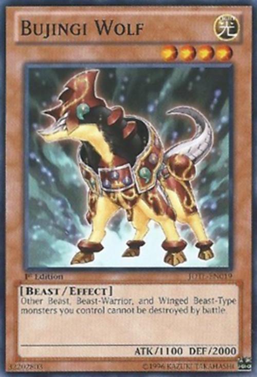 Bujingi Wolf - JOTL-EN019 - Common - 1st Edition - YuGiOh