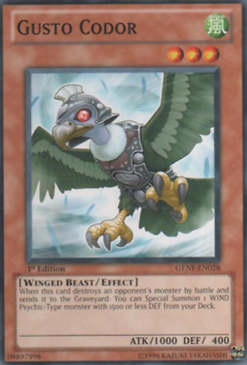 Gusto Codor - GENF-EN028 - Common - 1st Edition - YuGiOh