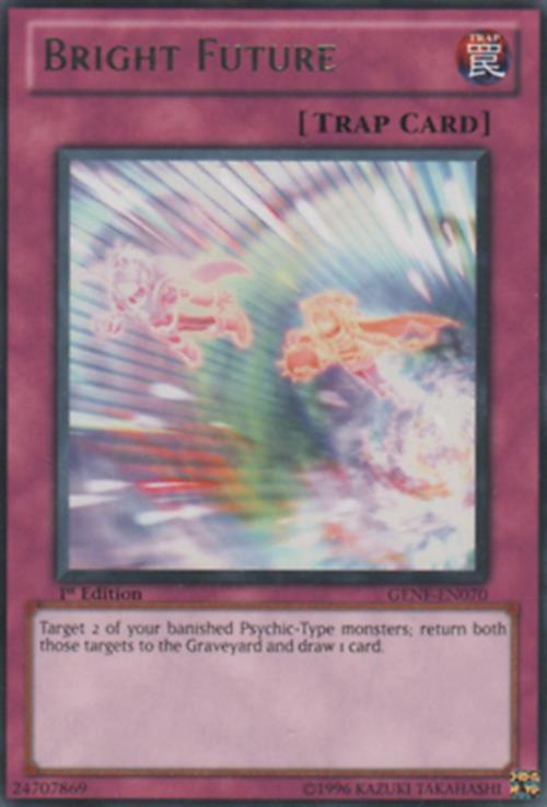 Bright Future - GENF-EN070 - Rare - 1st Edition - YuGiOh