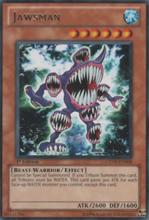 Jawsman - GENF-EN008 - Rare - Unlimited Edition - YuGiOh