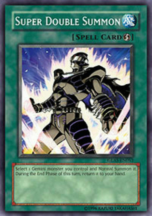 Super Double Summon - GLAS-EN053 - Common - 1st Edition - YuGiOh