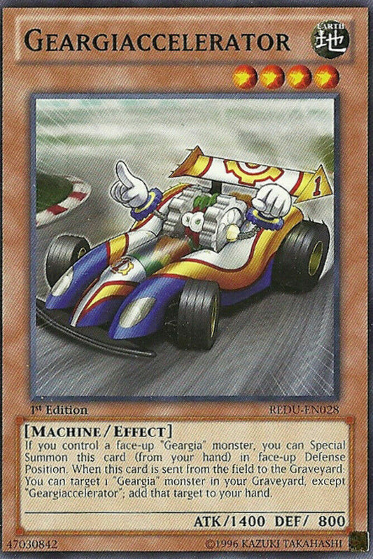 Geargiaccelerator - REDU-EN028 - Common - Unlimited Edition - YuGiOh