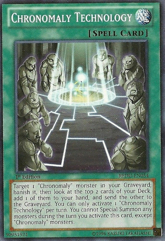 Chronomaly Technology - REDU-EN054 - Common - Unlimited Edition - YuGiOh