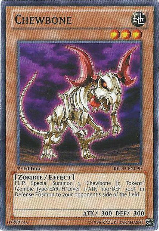 Chewbone - REDU-EN090 - Common - Unlimited Edition - YuGiOh