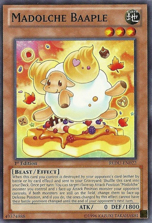 Madolche Baaple - REDU-EN022 - Common - 1st Edition - YuGiOh