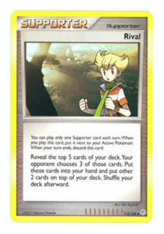Rival - 113/130 - Uncommon - Pokemon Diamond & Pearl