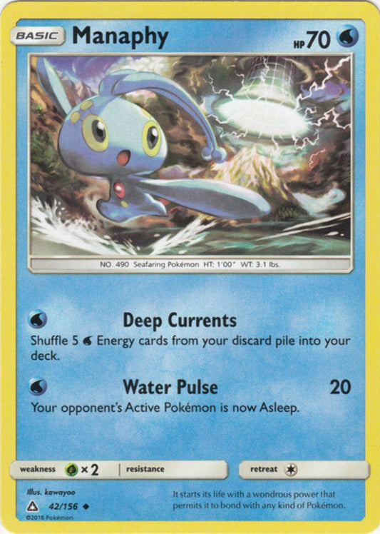 Manaphy - 42/156 - Uncommon - Pokemon Ultra Prism