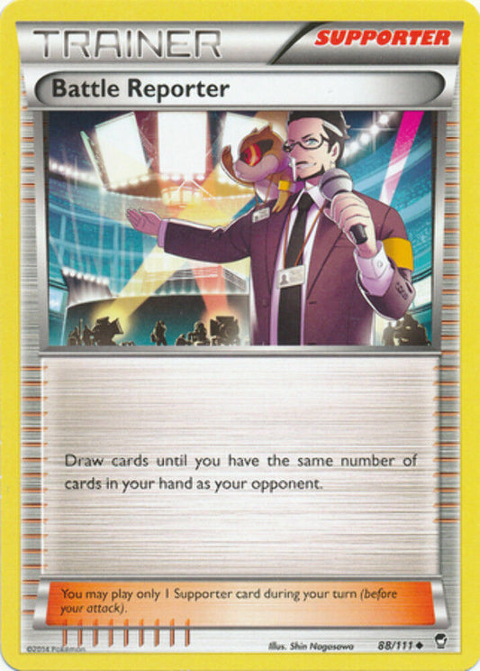Battle Reporter - 88/111 - Uncommon - Pokemon Furious Fists
