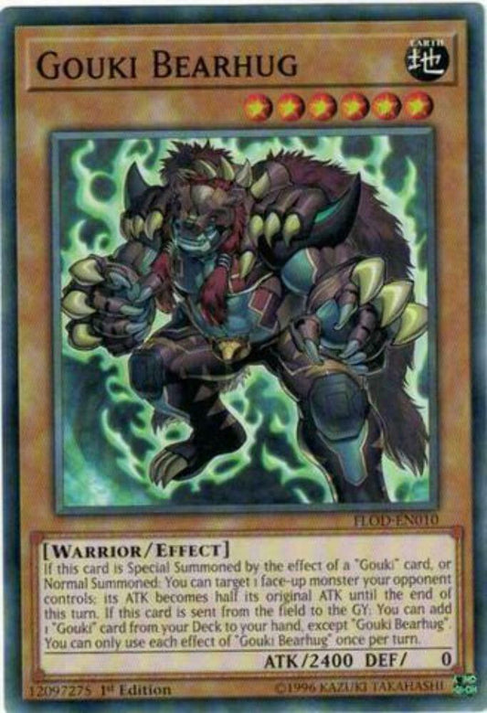 Gouki Bearhug - FLOD-EN010 - Common - 1st Edition - YuGiOh