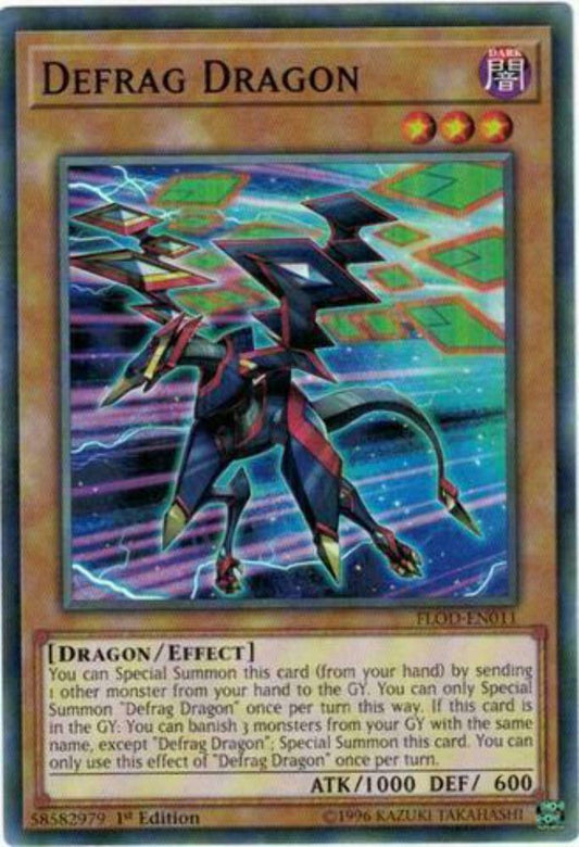 Defrag Dragon - FLOD-EN011 - Common - 1st Edition - YuGiOh
