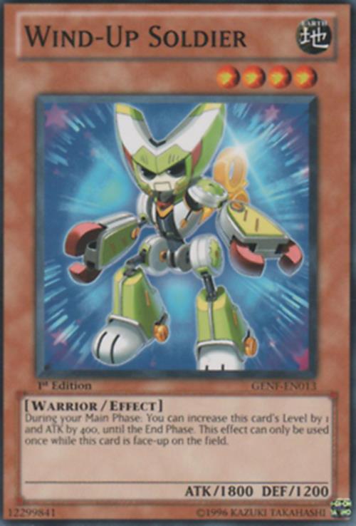 Wind-Up Soldier - GENF-EN013 - Common - 1st Edition - YuGiOh