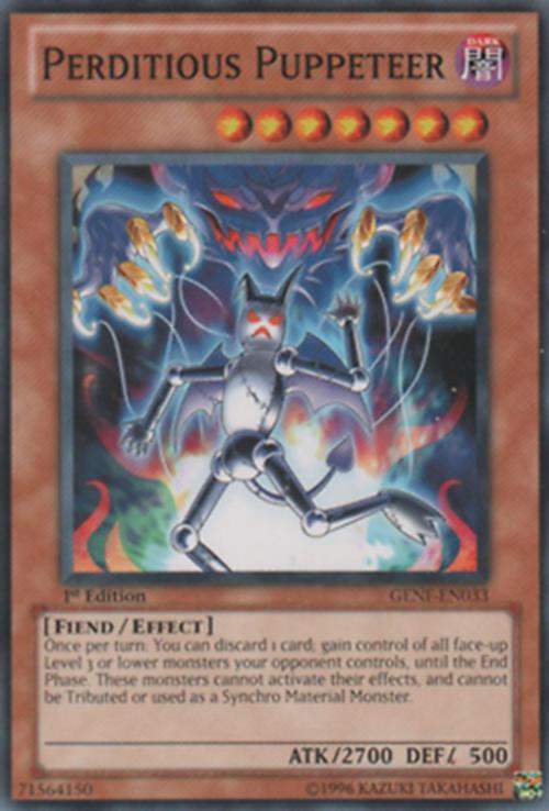 Perditious Puppeteer - GENF-EN033 - Common - 1st Edition - YuGiOh