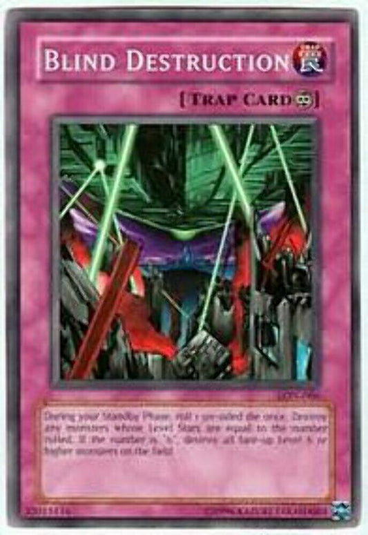 Blind Destruction - LON-086 - Common - Unlimited Edition - YuGiOh