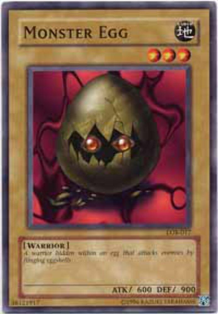 Monster Egg - LOB-E013 - Common - Unlimited Edition - YuGiOh