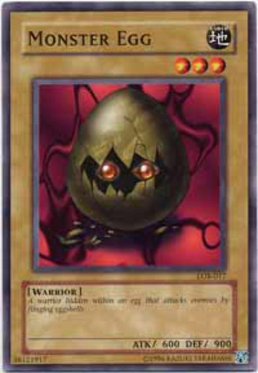 Monster Egg - LOB-E013 - Common - Unlimited Edition - YuGiOh