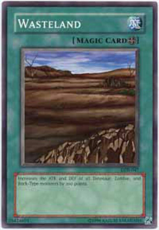 Wasteland - LOB-E037 - Common - Unlimited Edition - YuGiOh