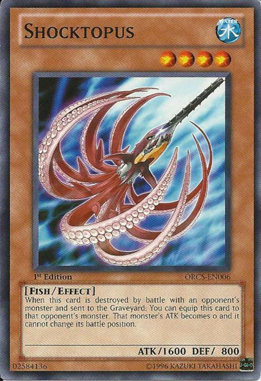 Shocktopus - ORCS-EN006 - Common - 1st Edition - YuGiOh