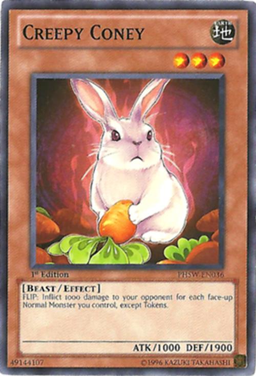 Creepy Coney - PHSW-EN036 - Common - 1st Edition - YuGiOh