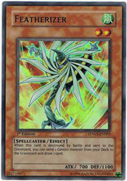 Featherizer - SDWS-EN003 - Super Rare - 1st Edition - YuGiOh