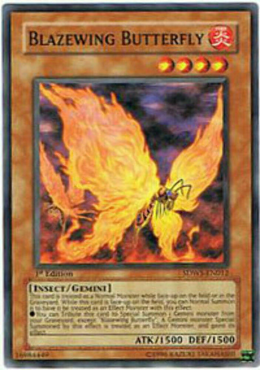 Blazewing Butterfly - SDWS-EN012 - Common - 1st Edition - YuGiOh
