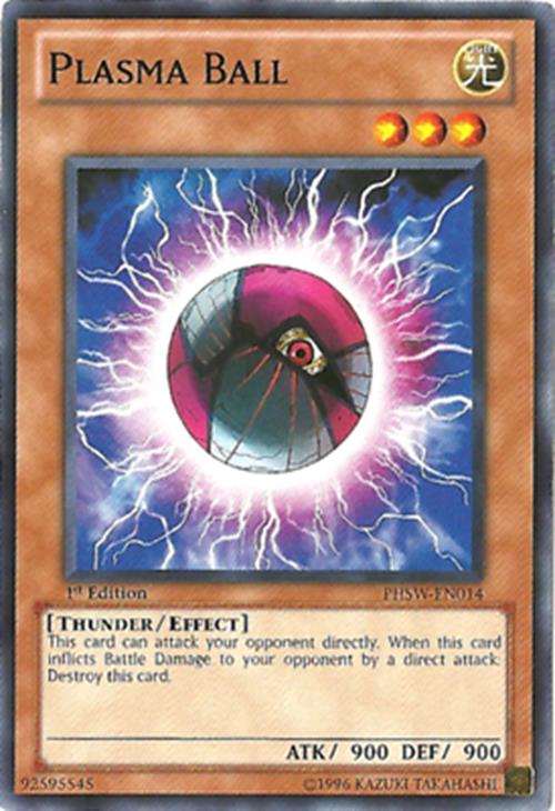 Plasma Ball - PHSW-EN014 - Common - 1st Edition - YuGiOh