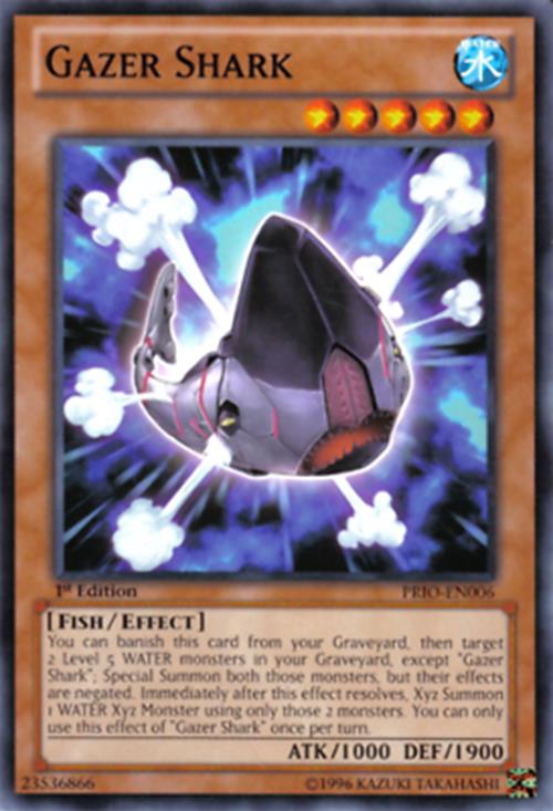 Gazer Shark - PRIO-EN006 - Common - 1st Edition - YuGiOh