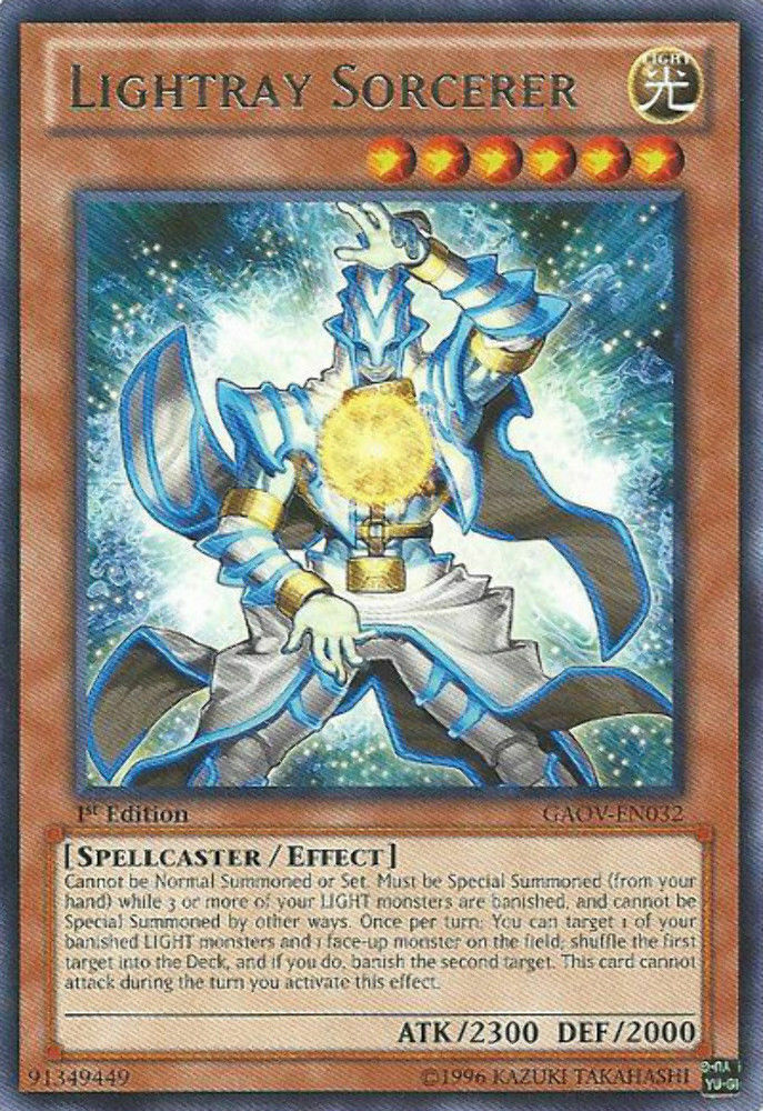 Lightray Sorcerer - GAOV-EN032 - Rare - Unlimited Edition - YuGiOh