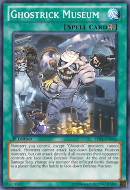 Ghostrick Museum - LVAL-EN064 - Common - Unlimited - YuGiOh