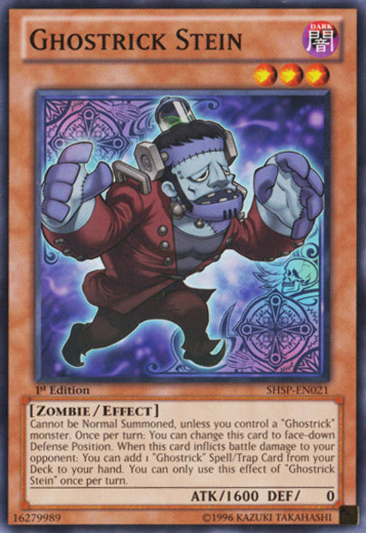 Ghostrick Stein - SHSP-EN021 - Common - 1st Edition - YuGiOh