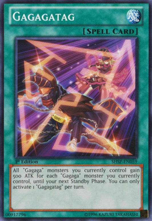 Gagagatag - SHSP-EN059 - Common - 1st Edition - YuGiOh