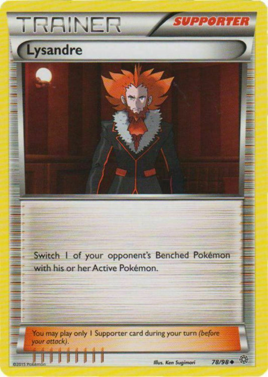 Lysandre - 78/98 - Uncommon - Pokemon Ancient Origins