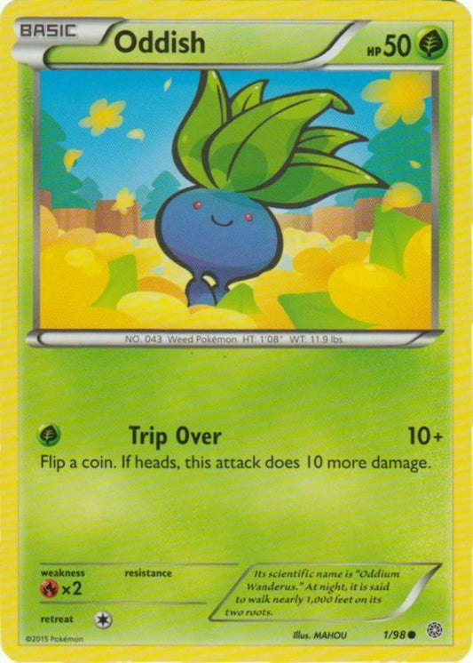 Oddish - 1/98 - Common - Pokemon Ancient Origins