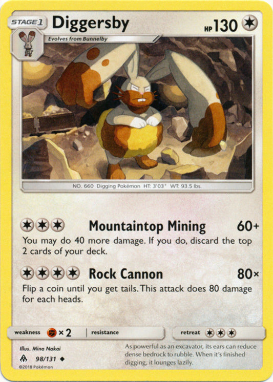 Diggersby - 98/131 - Uncommon - Pokemon Forbidden Light