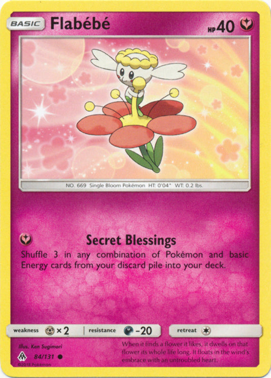 Flabebe - 84/131 - Common - Pokemon Forbidden Light