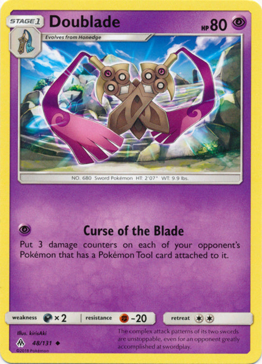 Doublade - 48/131 - Uncommon - Pokemon Forbidden Light