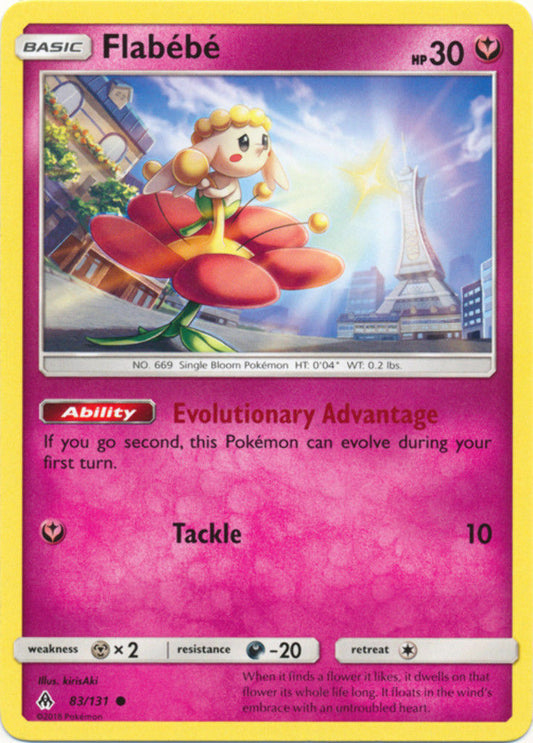 Flabebe - 83/131 - Common - Pokemon Forbidden Light