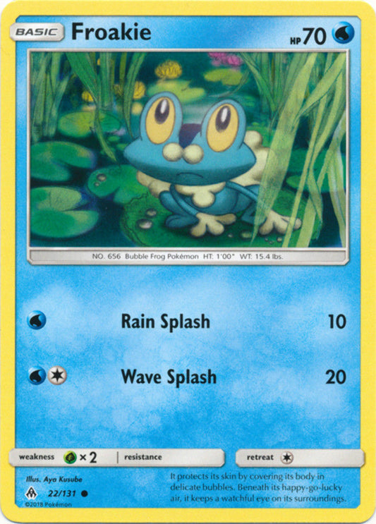 Froakie - 22/131 - Common - Pokemon Forbidden Light