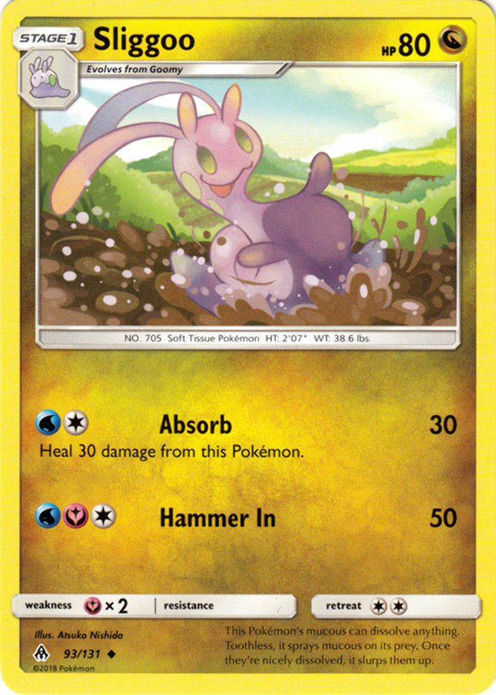Sliggoo - 93/131 - Uncommon - Pokemon Forbidden Light