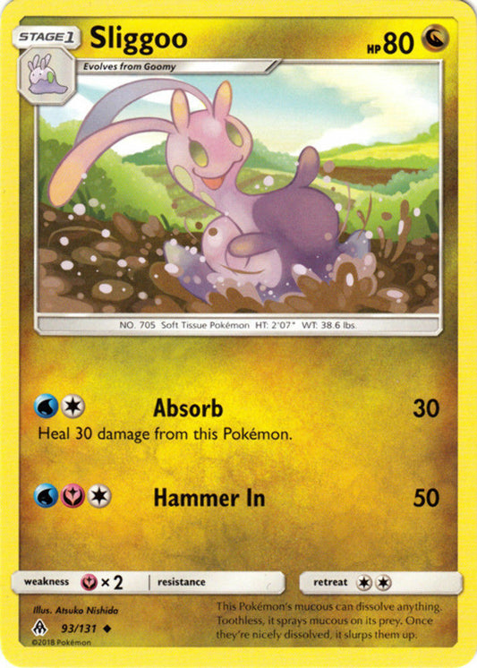 Sliggoo - 93/131 - Uncommon - Pokemon Forbidden Light