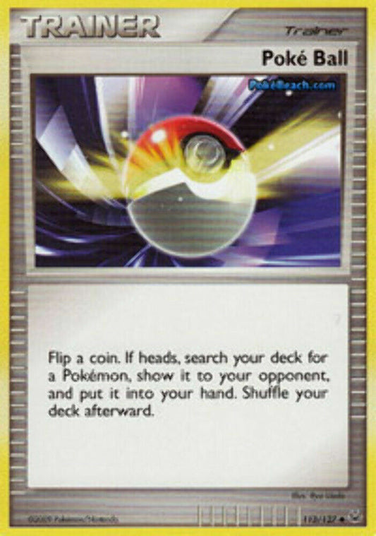 Poke Ball - 113/127 - Uncommon - Pokemon Platinum