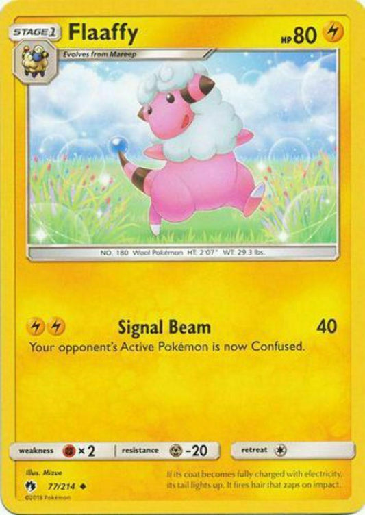 Flaaffy - 77/214 - Uncommon - Pokemon Lost Thunder