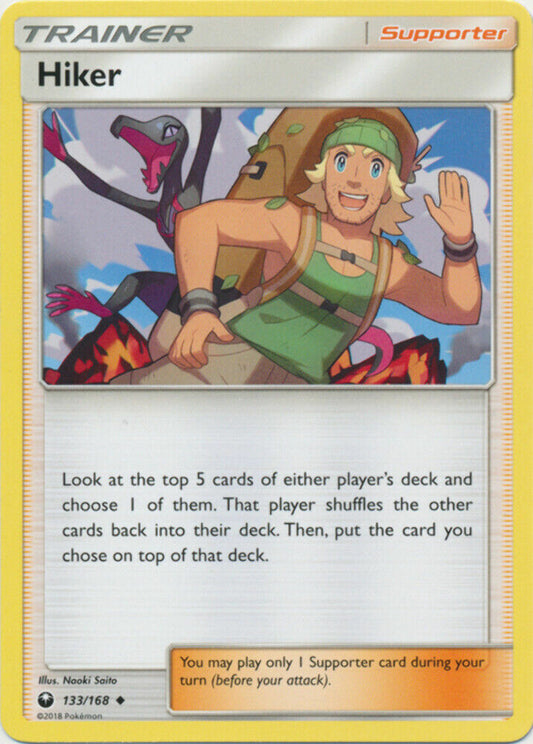 Hiker - 133/168 - Uncommon - Pokemon Celestial Storm