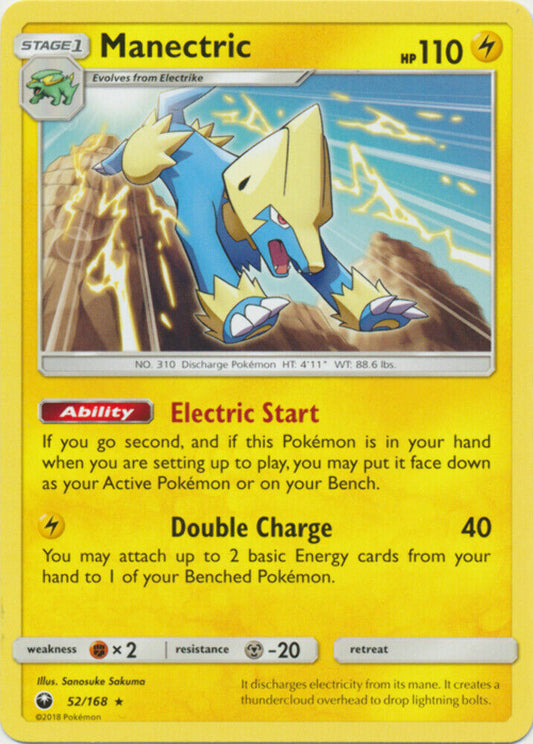 Manectric - 52/168 - Rare - Pokemon Celestial Storm