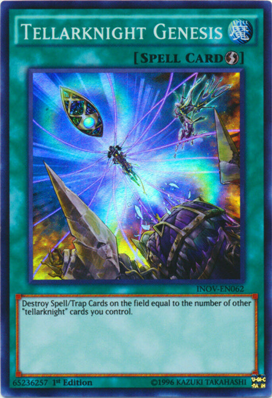 Tellarknight Genesis - INOV-EN062 - Super Rare - 1st Edition - YuGiOh