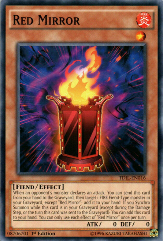 Red Mirror - TDIL-EN016 - Common - 1st Edition - YuGiOh