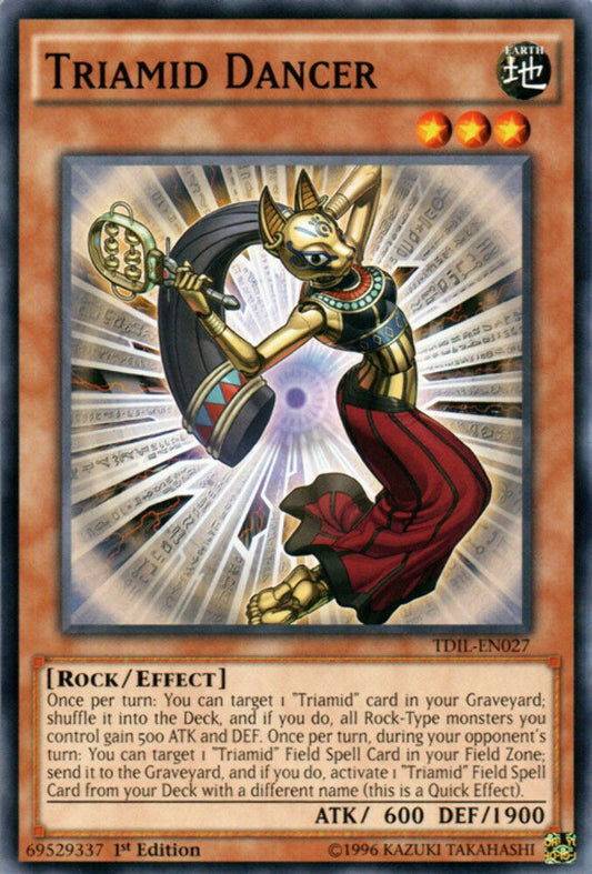 Triamid Dancer - TDIL-EN027 - Common - 1st Edition - YuGiOh