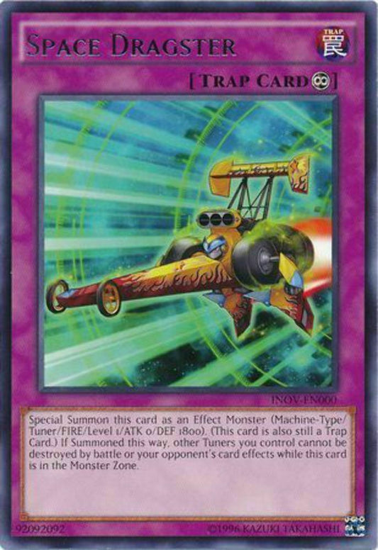 Space Dragster - INOV-EN000 - Rare - Unlimited Edition - YuGiOh
