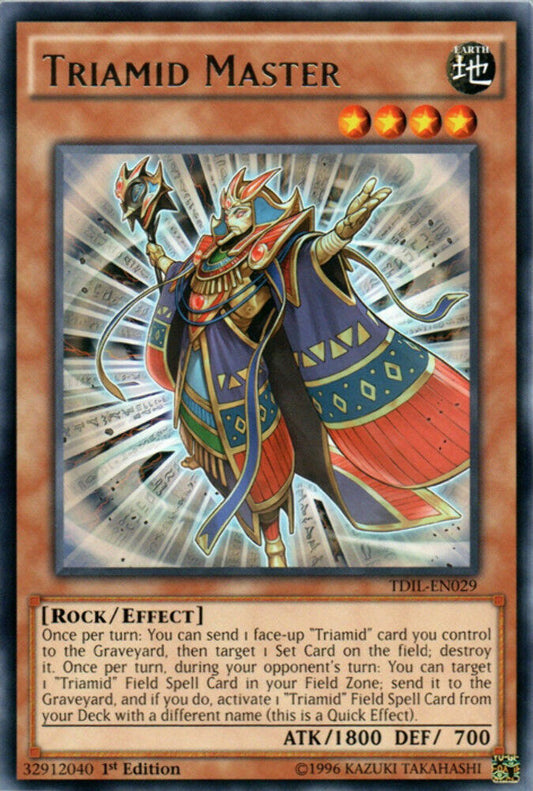Triamid Master - TDIL-EN029 - Rare - 1st Edition - YuGiOh